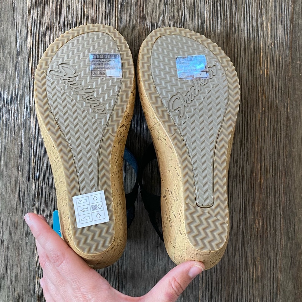 Skechers Wedge Sandals NWT - Picture 5 of 11